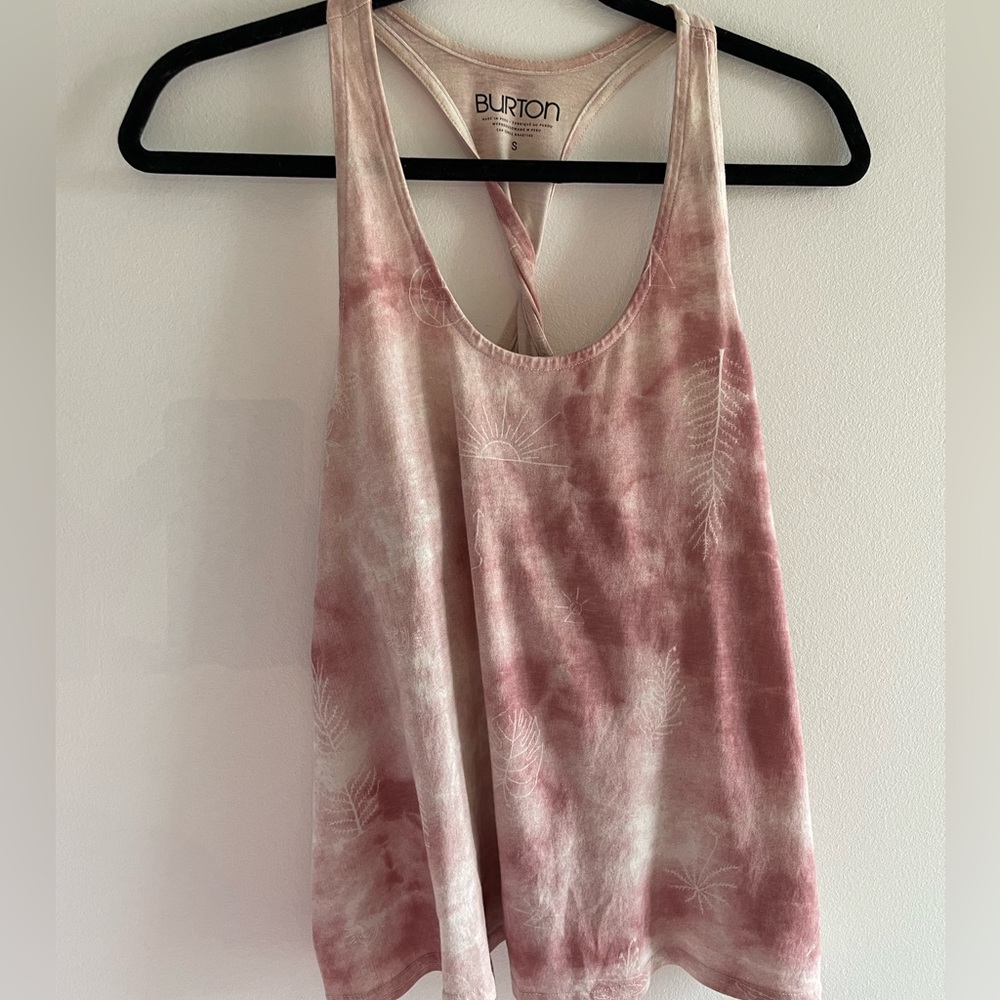 Burton twist back tank top